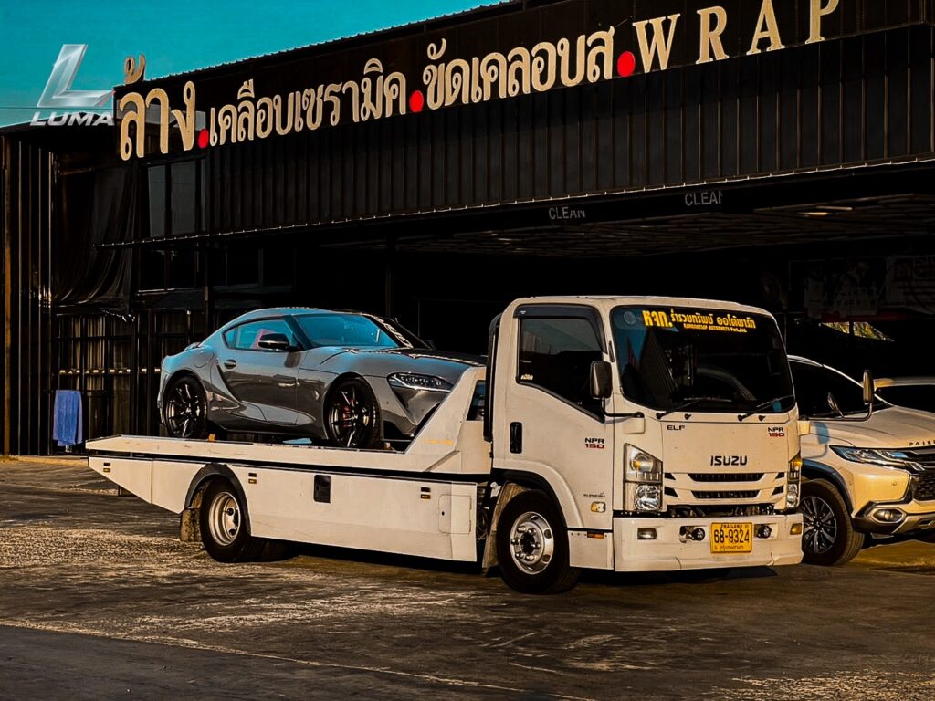 ผลงานขนย้ายรถหรู ภาคตะวันตก LUMA