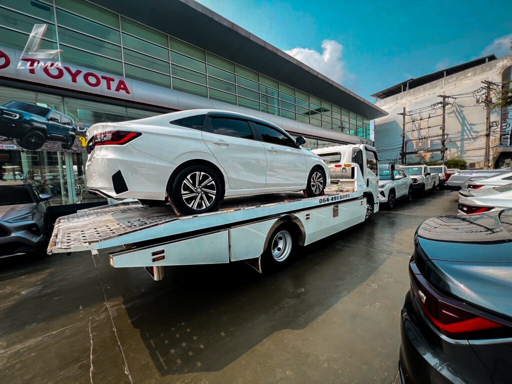 ผลงานขนย้ายรถ ภาคตะวันตก จังหวัด ราชบุรี โดยLUMA