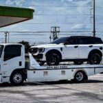 รถสไลด์ LUMA ขนย้าย Ford Everest ป้ายแดง อย่างปลอดภัย